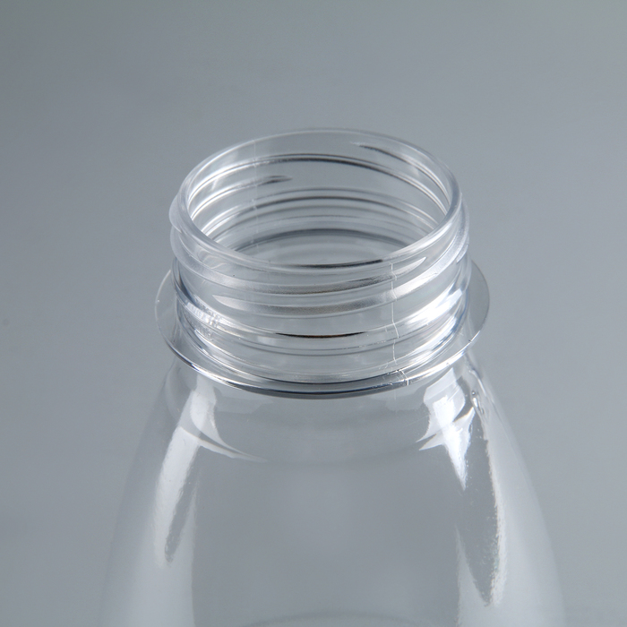 Бутылка одноразовая молочная «Универсал», 500 мл, с широким горлышком 0,38 мм, цвет прозрачный