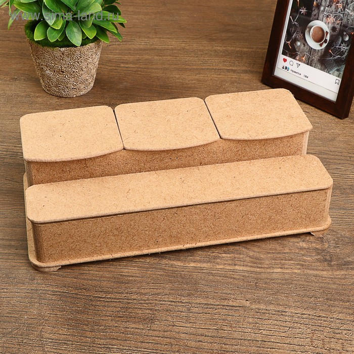 

Шкатулка для декора из МДФ 26,5х14,5х6,5 см