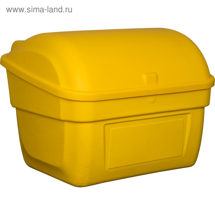 Контейнер для песка с крышкой 220л желтый