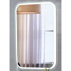 

Зеркало Glamour Led 685х915 с часами ЗЛП172