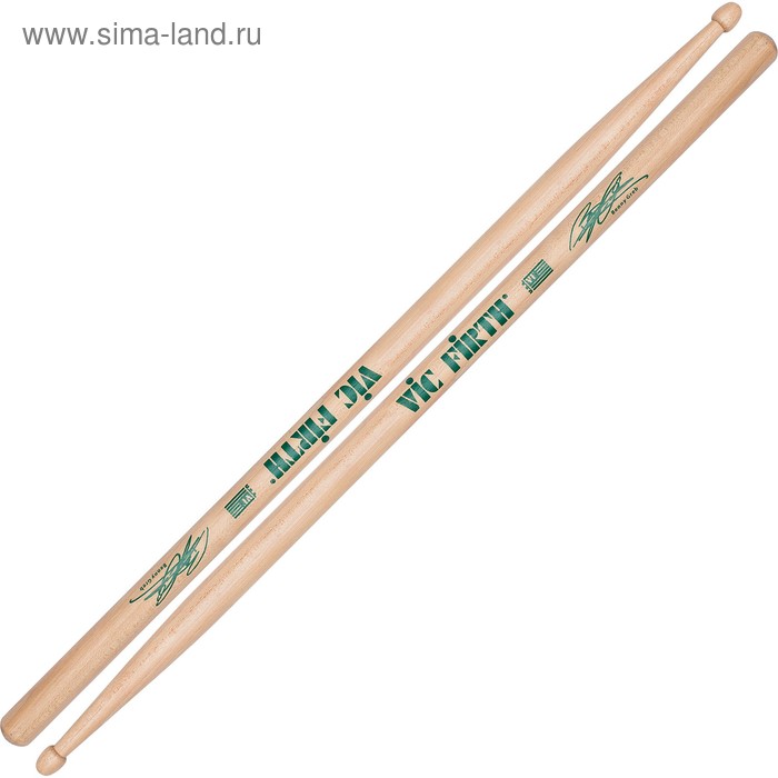 

Барабанные палочки VIC FIRTH SBG (Benny Greb) орех, деревянный наконечник