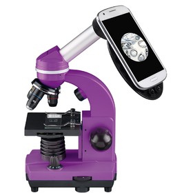 

Микроскоп Bresser Junior Biolux SEL 40–1600x, фиолетовый