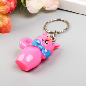 

Брелок пластик "Котик с бантом" МИКС 4х1,6х2,5 см
