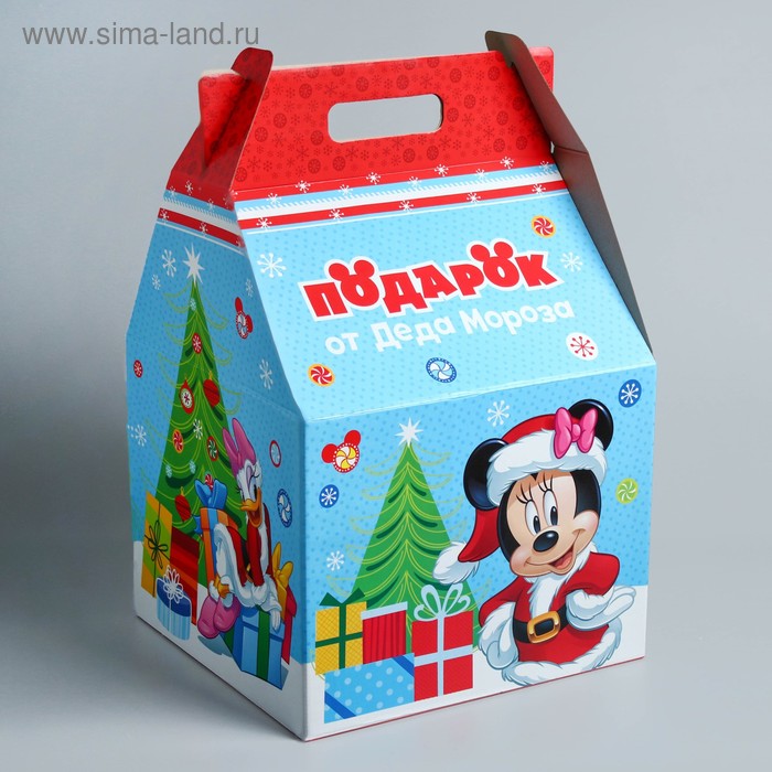 Подарочная коробка гигант «С Новым Годом!», Микки Маус, 30 х 50 х 32 см
