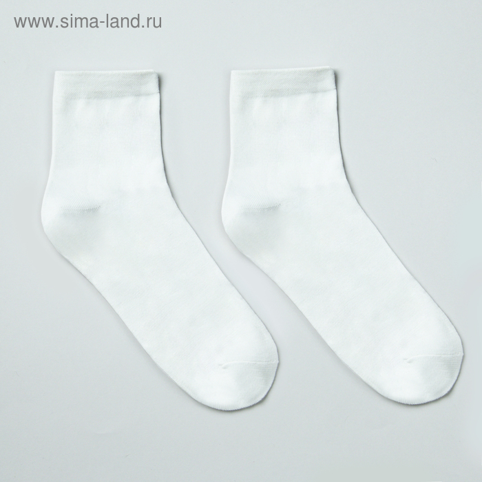 фото Носки женские, цвет белый, размер 23-25 (размер обуви 36-40) milano socks