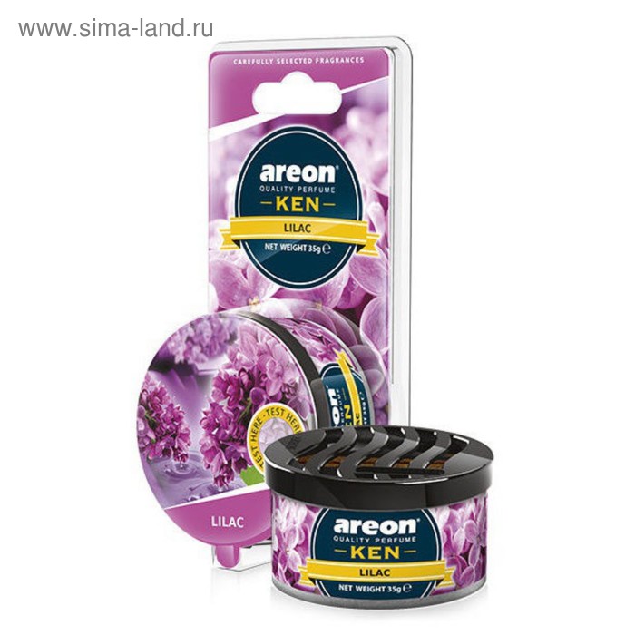 ароматизатор на панель areon ken кокос 704 akb 13 Ароматизатор на панель Areon Ken сирень 704-AKB-10