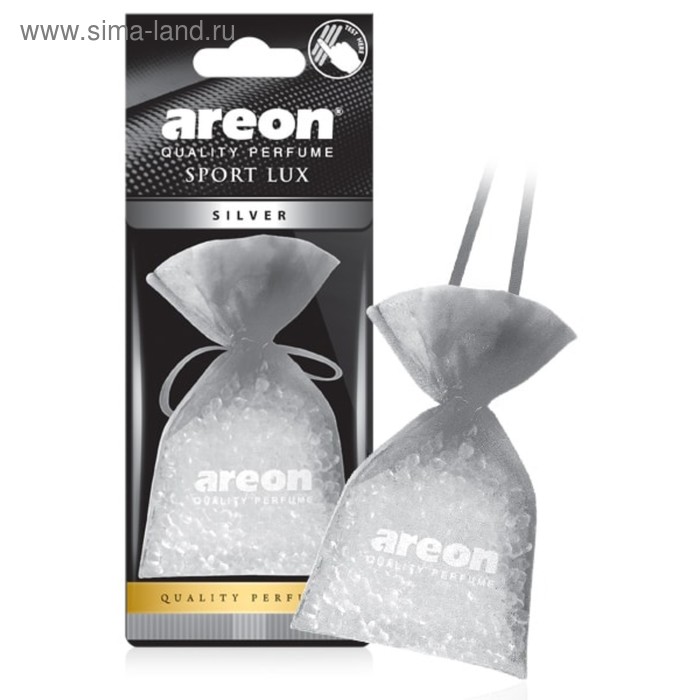 Ароматизатор на зеркало Areon Pearls Lux silver 704-APL-03 автомобильный ароматизатор areon pearls сирень