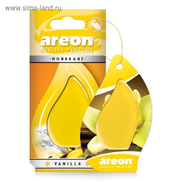 фото Ароматизатор на зеркало areon monbrane vanilla