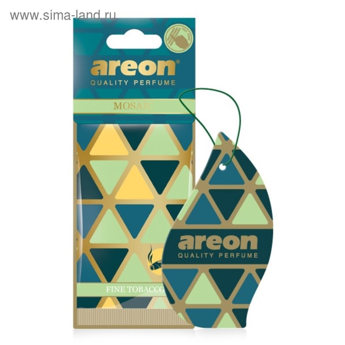 фото Ароматизатор на зеркало areon mosaic fine tobacco