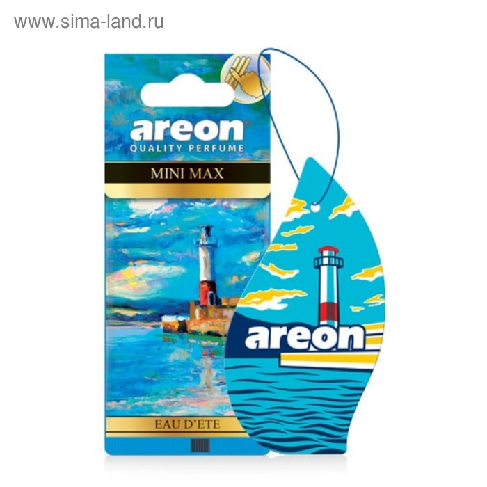 фото Ароматизатор на зеркало areon mini max eau d ete