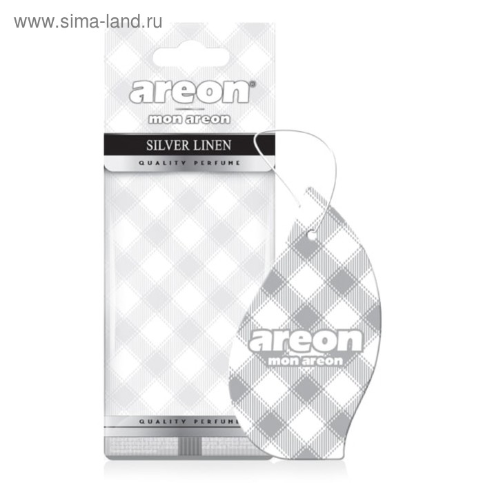 Ароматизатор на зеркало Areon Mon Silver Linen 704-043-339 ароматизатор на зеркало areon mon сирень 704 043 319