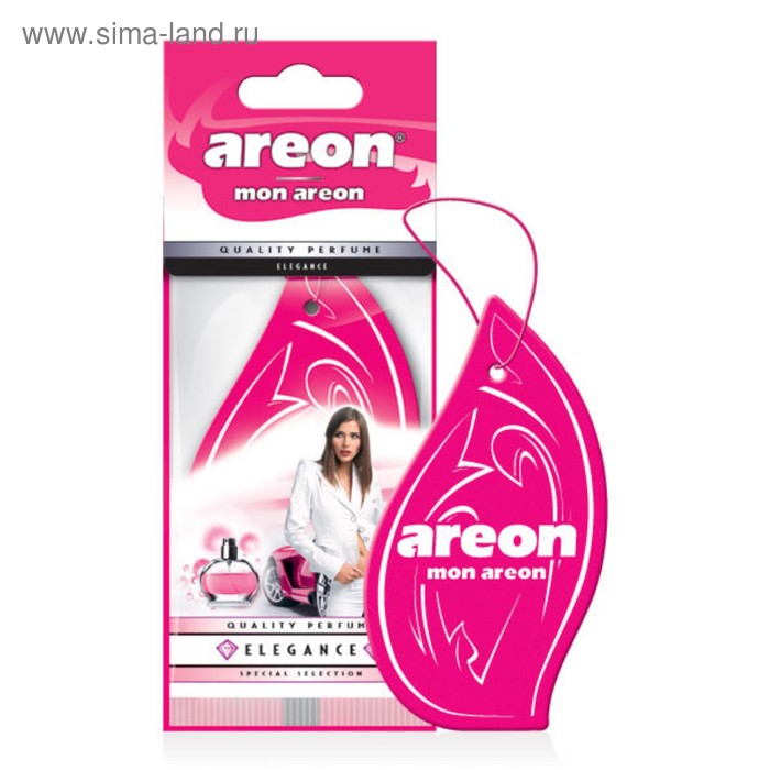 Ароматизатор Areon Mon, на зеркало, аромат элеганс 47428a