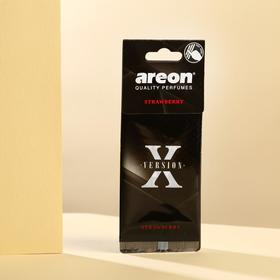 Ароматизатор на зеркало Areon Refreshment X-Version клубника 704-045-XV6