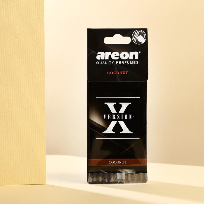 ароматизатор воздуха x version areon coconut Ароматизатор на зеркало Areon Refreshment X-Version кокос 704-045-XV4