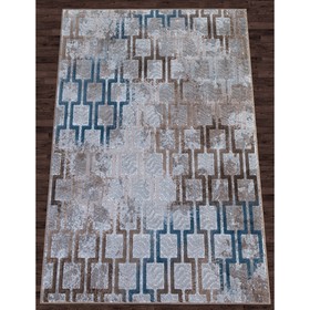 

Ковёр прямоугольный Matrix D591, размер 80 х 150 см, цвет cream-blue