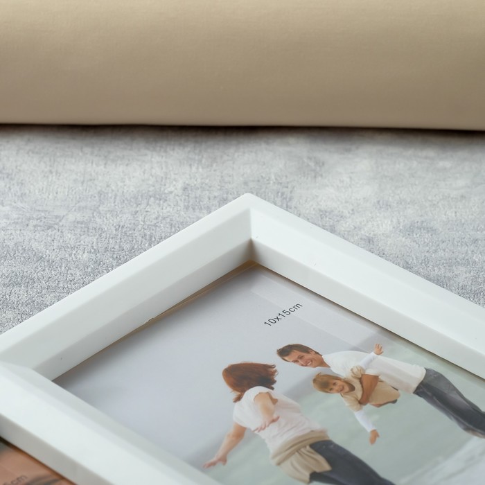 Фоторамка на 5 фото 10x15 см Love белая