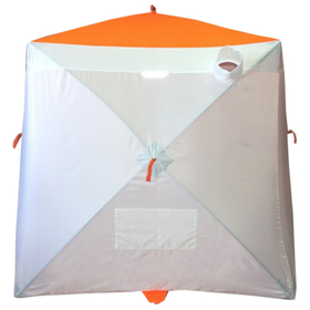 Палатка МrFisher 170, цвет белый/оранжевый, в упаковке, без чехла от Сима-ленд
