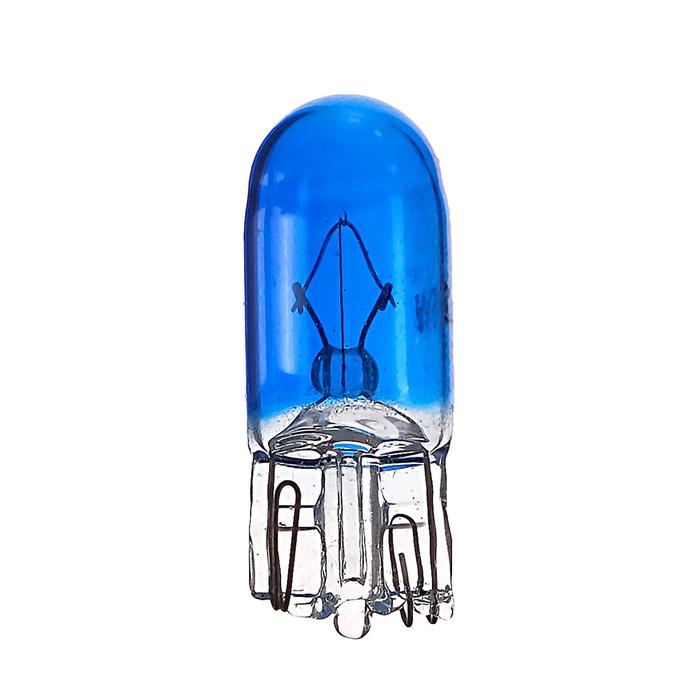 Галогенная лампа Cartage BLUE T10 W5W, 5 Вт, 12 В, набор 10 шт