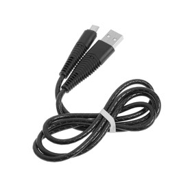 

Кабель LuazON, micro USB - USB, 1 А, 1 м, черный