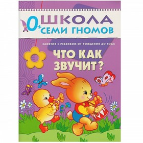 

Что как звучит. Занятия с ребенком от рождения до года. Денисова Д.
