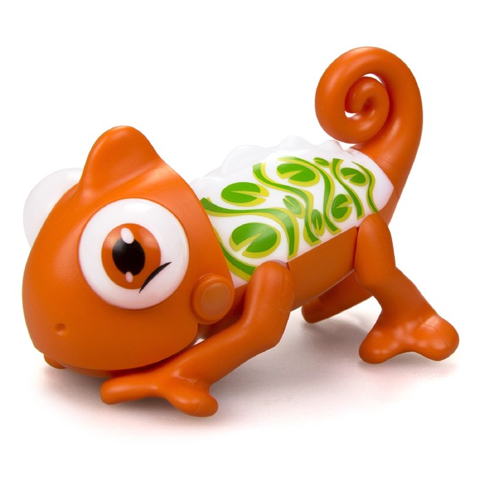 Интерактивная игрушка «Хамелеон Глупи», оранжевый