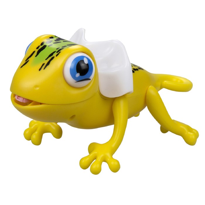 Интерактивная игрушка «Ящерица Глупи», жёлтая