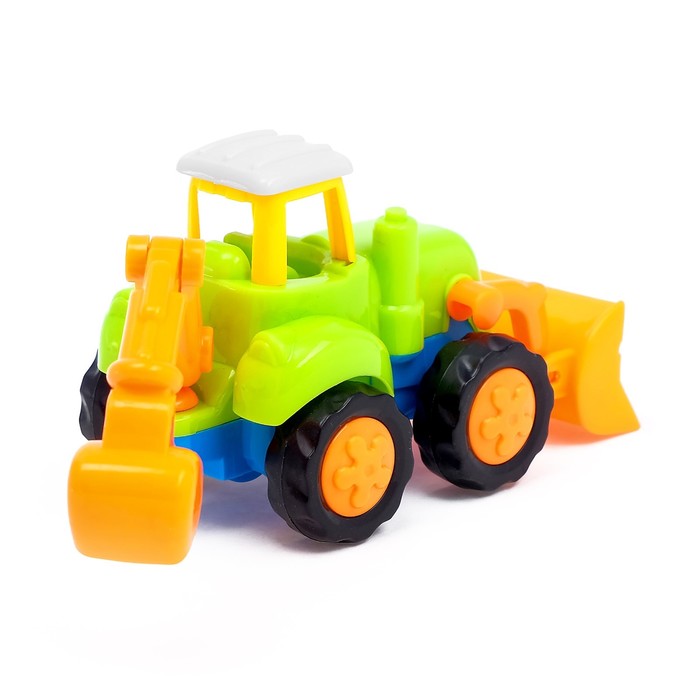 Трактор инерционный, цвета МИКС