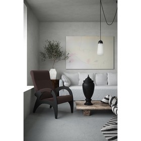 Кресло для отдыха «Римини», 910 × 580 × 1000 мм, ткань, цвет шоколад