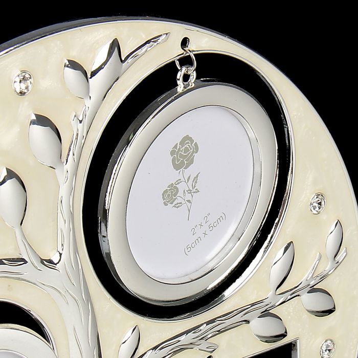 Фоторамка на 3 фото 3х5 см, 5х5 см, 5х8 см "Круглое дерево"