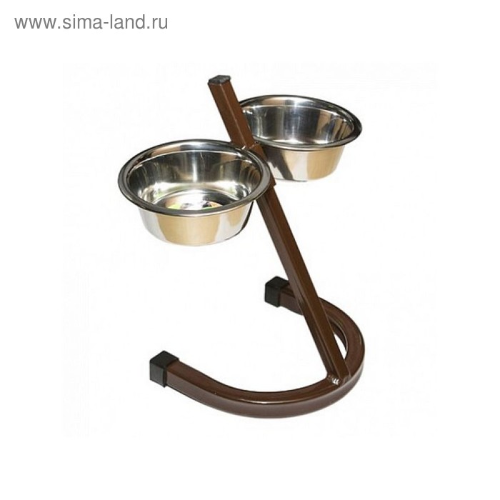 

Подставка "Якорь" сварная, 2 х 0,35 л, высота 35 см, коричневая