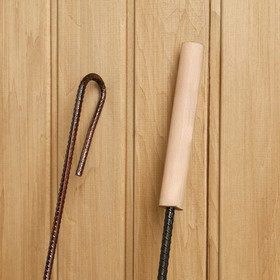 Набор совок для золы и кочерга с деревянной ручкой от Сима-ленд