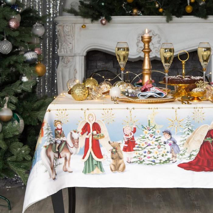 

Скатерть Этель "Christmas time" 150х180см +/-3см с ГМВО, хл100%