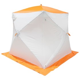 Палатка МrFisher 200 ST, цвет белый/оранжевый, в упаковке, без чехла от Сима-ленд