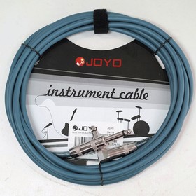 

Инструментальный кабель JOYO CM-12 blue (синий)