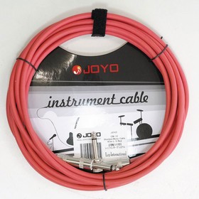 

Инструментальный кабель JOYO CM-12 red (красный)