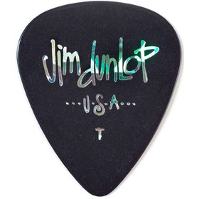 

Медиаторы Dunlop 483P03TH Genuine Celluloid 12шт, тонкие, черные