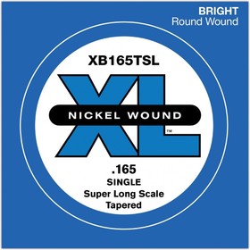 

Отдельная струна для бас-гитары D'Addario XB165TSL Nickel Wound Tapered .165, Super Long Scale 457