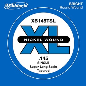 

Отдельная струна для бас-гитары D'Addario XB145TSL Nickel Wound Tapered .145, Super Long Scale 457