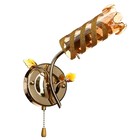 Бра 114К006485 E14 60Вт золото 22х20х14 см.