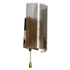 Бра 114К005091 E14 60Вт золото 25х17х10 см.