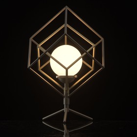 

Настольная лампа "Призма", 5Вт LED 3000K 320лм, цвет никель, бронза