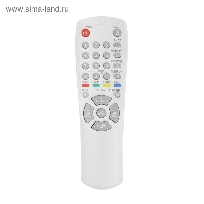 Пульт дистанционного управления LuazON, для телевизоров Samsung, 29 кнопок, серый пульт huayu k10b c1 для телевизоров rolsen