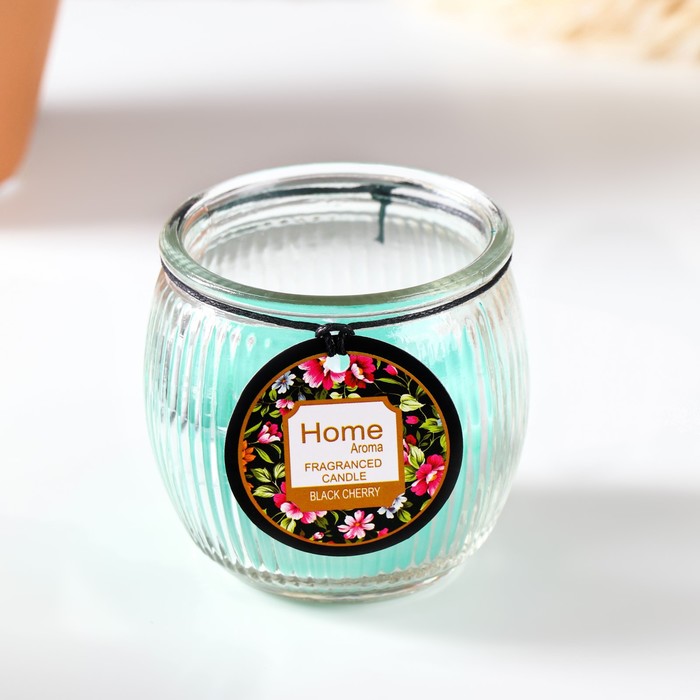 Свеча ароматическая в стекле 7х5,5см свеча ароматическая в стекле white jasmine 10×18 см