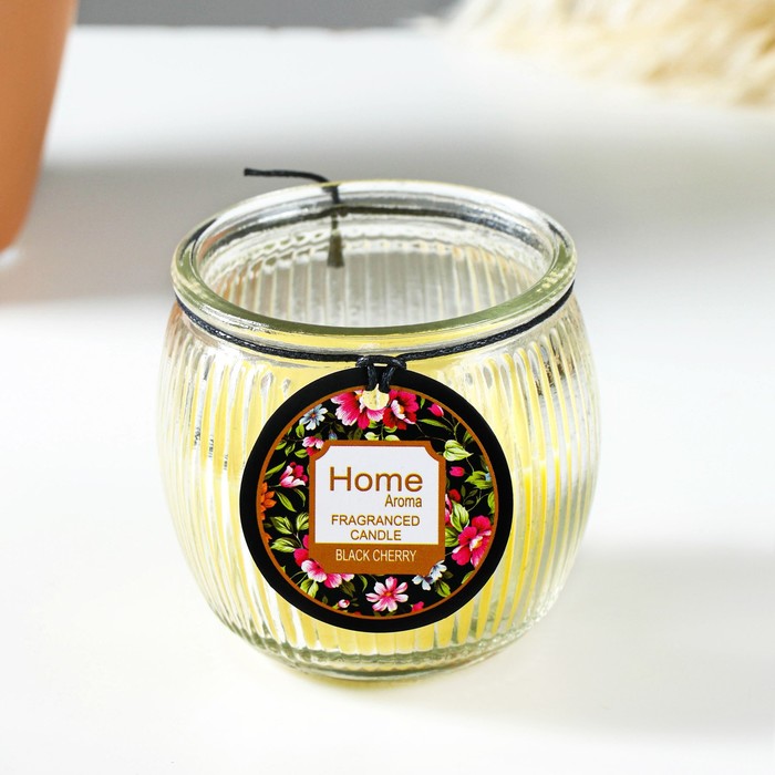 Свеча ароматическая в стекле 7х5,5см свеча ароматическая в стекле jasmine pomegranate 6×11 см