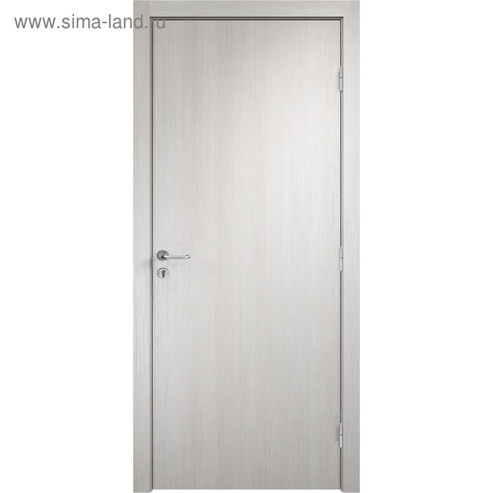 Дверное полотно Smart Дуб белый, 2000х900 дверное полотно пг беленый дуб 2000х900