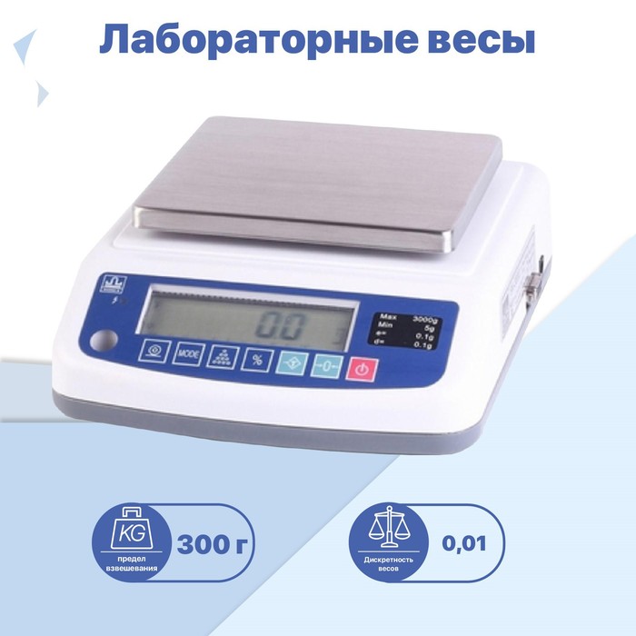 Весы лабораторные МАССА ВК-300.1