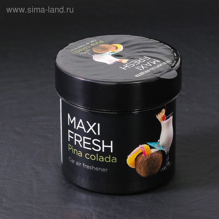 Ароматизатор MAXI FRESH банка 100 гр. «PINACOLADA» ароматизатор maxi fresh 100 г кофе и ваниль