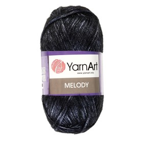 

Пряжа "Melody" 9% шерсть, 21% акрил, 70% полиамид 230м/100гр (884 т.джинс)