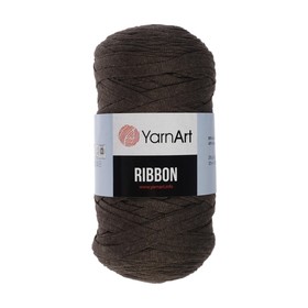 

Пряжа "Ribbon" 40% полиэстер, 60% хлопок 125м/250гр (769 шоколад)