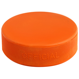 

Шайба хоккейная VEGUM, d=75 мм, h=25 мм, тренировочная, утяжелённая, 280 г, цвет оранжевый